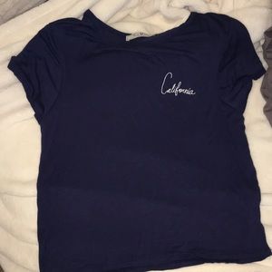 Loose fitting California tee